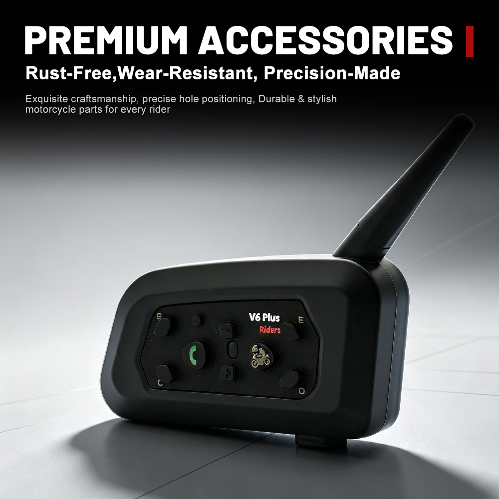 Motorcycle Helmet Intercom 6 Rider - Casque Bluetooth pour moto EJEAS V6