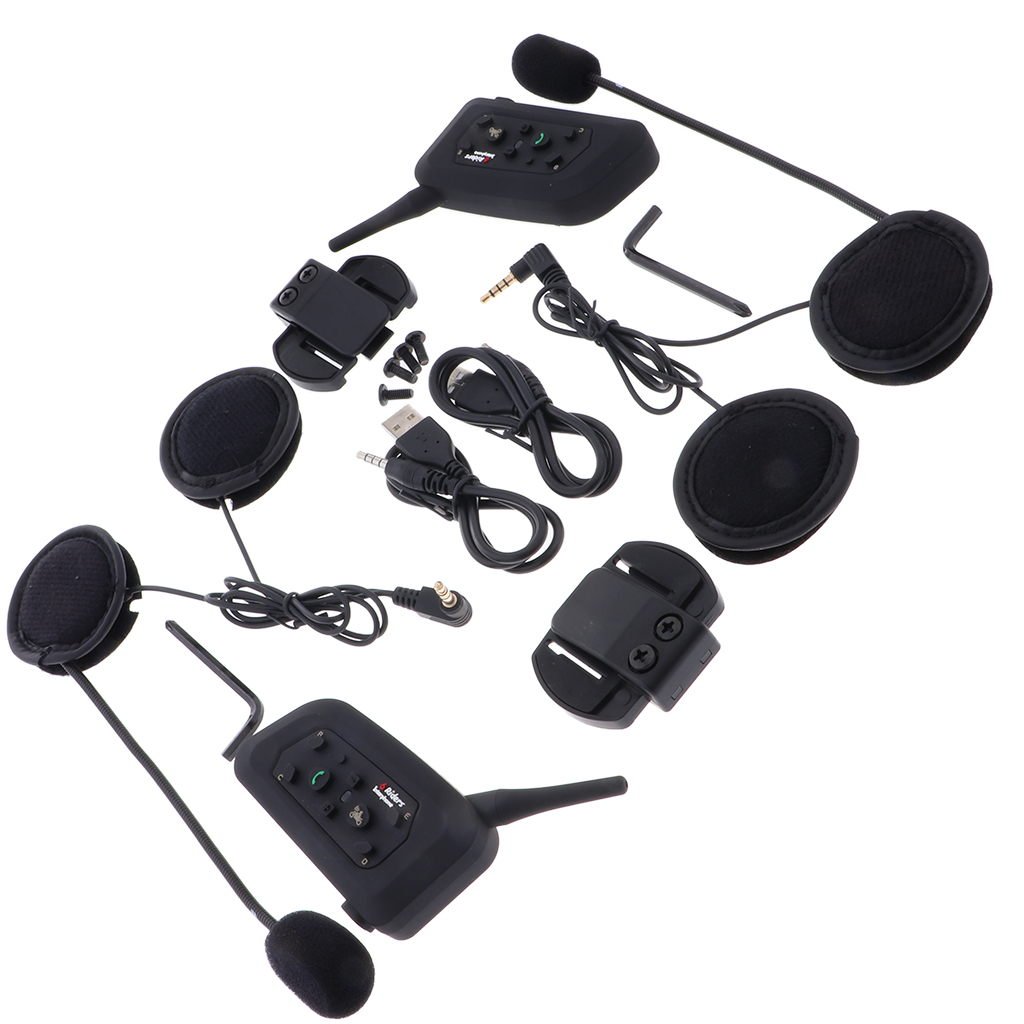 Motorcycle Helmet Intercom 6 Rider - Système d'intercom pour casque de moto