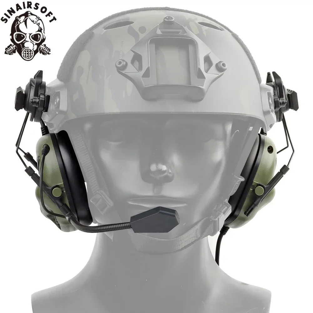 Helmet Headset Noise Cancellation - DulGen5-Casque antibruit pour casque militaire, sans