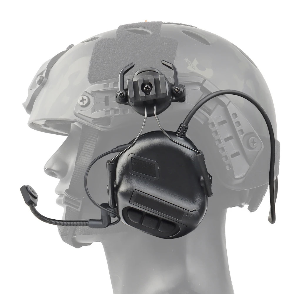 Helmet Headset Noise Cancellation - Casque tactique casque antibruit sans collecte