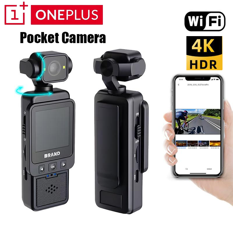 Helmet Camera 4K Wifi - Caméra d'action de poche 4K HD