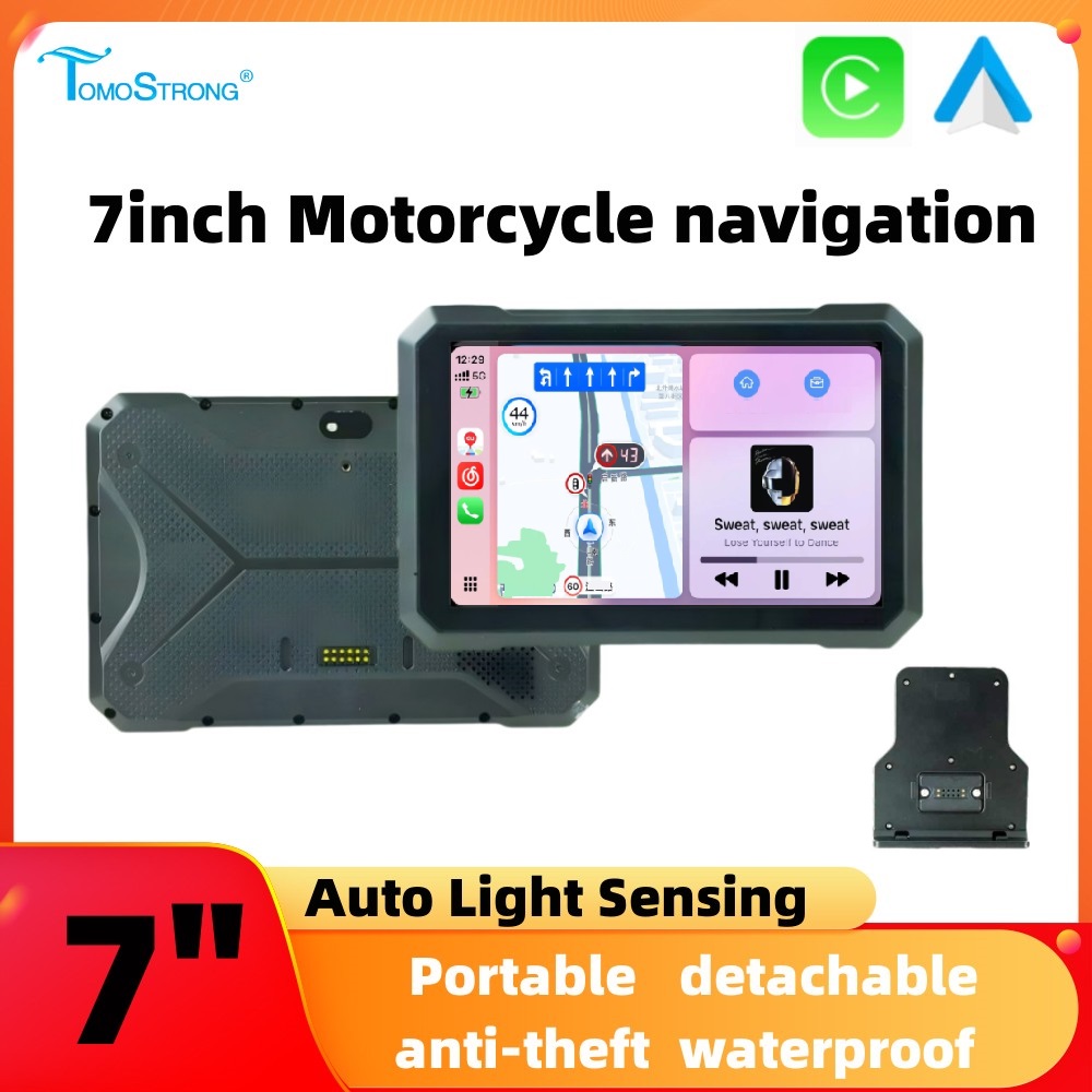 Motorcycle Gps Navigator Waterproof - MEKEDE Warehouse Écran de navigation GPS