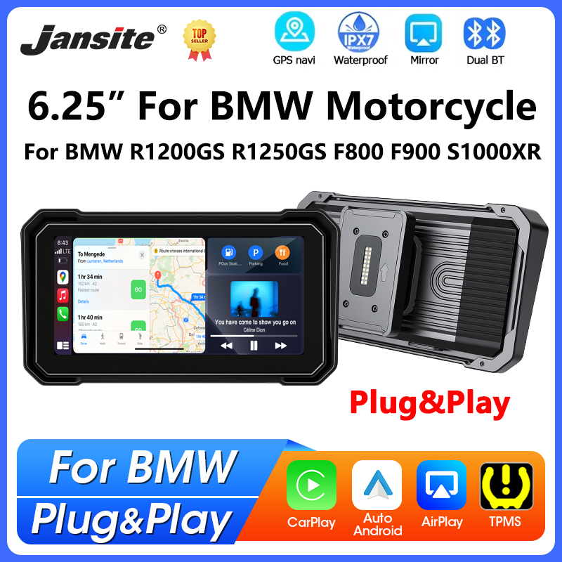 Motorcycle Gps Navigator Waterproof - Jansite – moniteur de Moto Portable