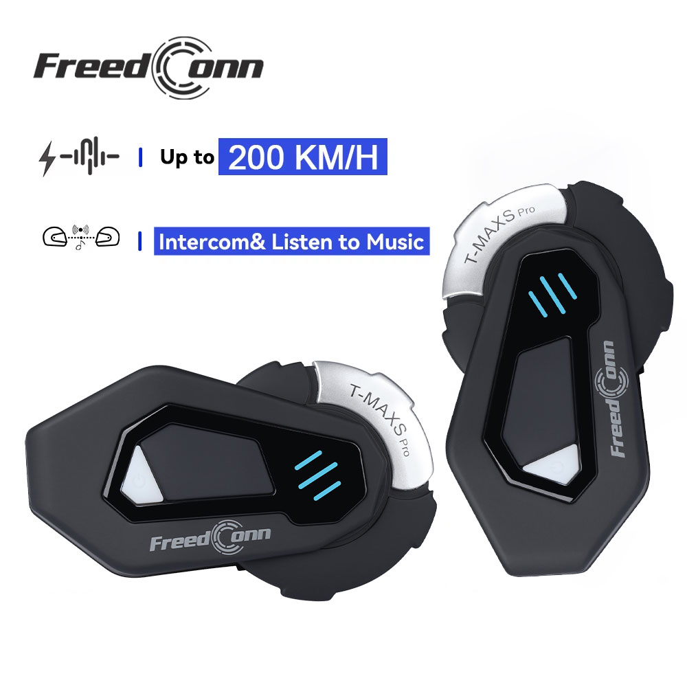 Motorcycle Intercom With Fm Radio - Intercom Bluetooth pour casque de moto