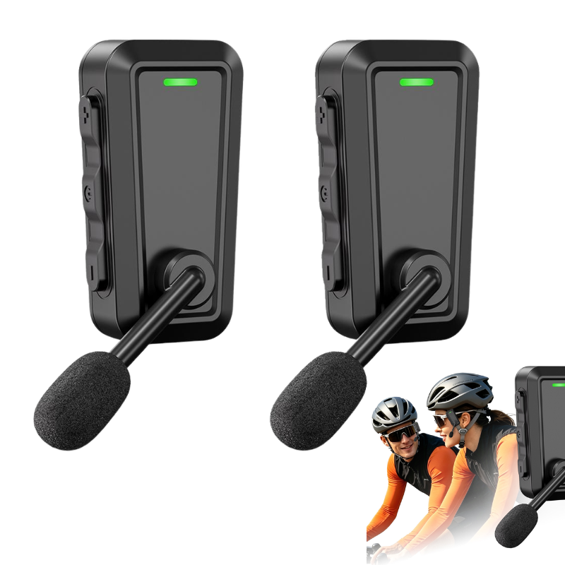 Helmet Bluetooth Headset Waterproof - Casque Bluetooth sans fil avec interphone