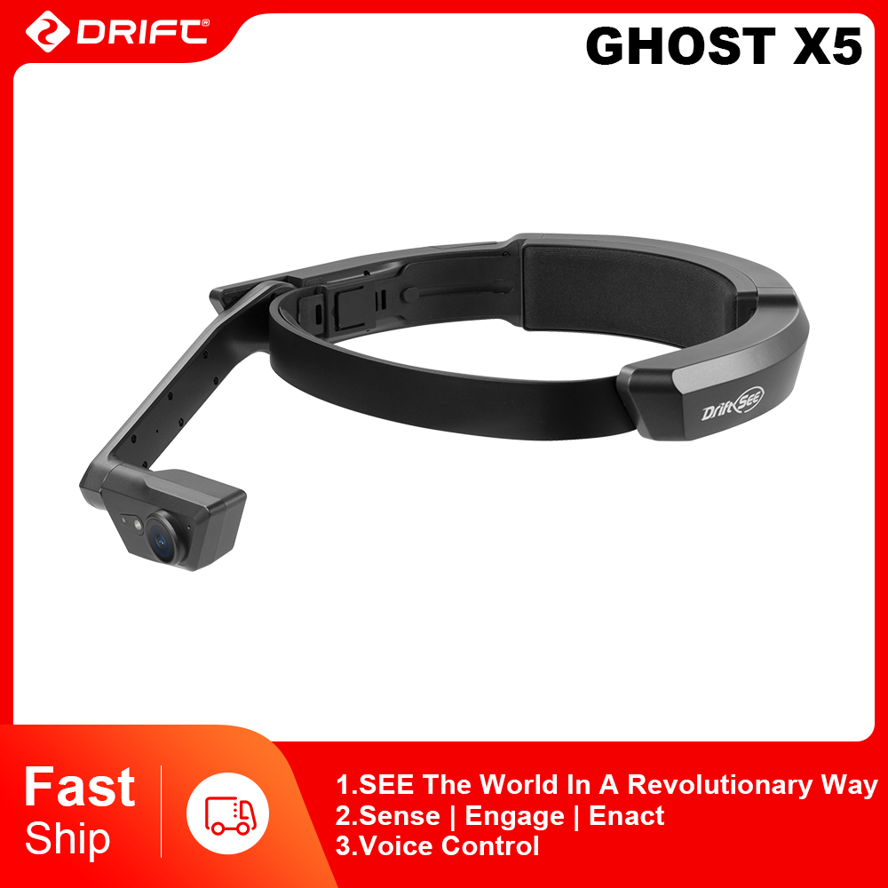 Helmet Camera 4K Wifi - Caméra d'action Drift Ghost X5 4K,