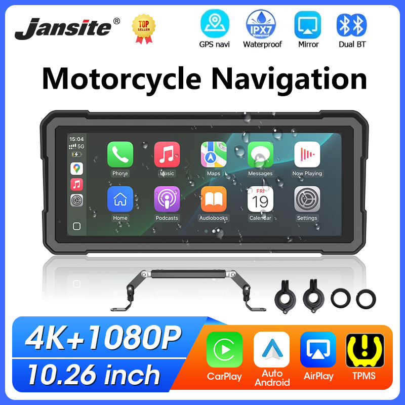 Motorcycle Gps Navigator Waterproof - Navigation GPS pour moto 10,26 pouces