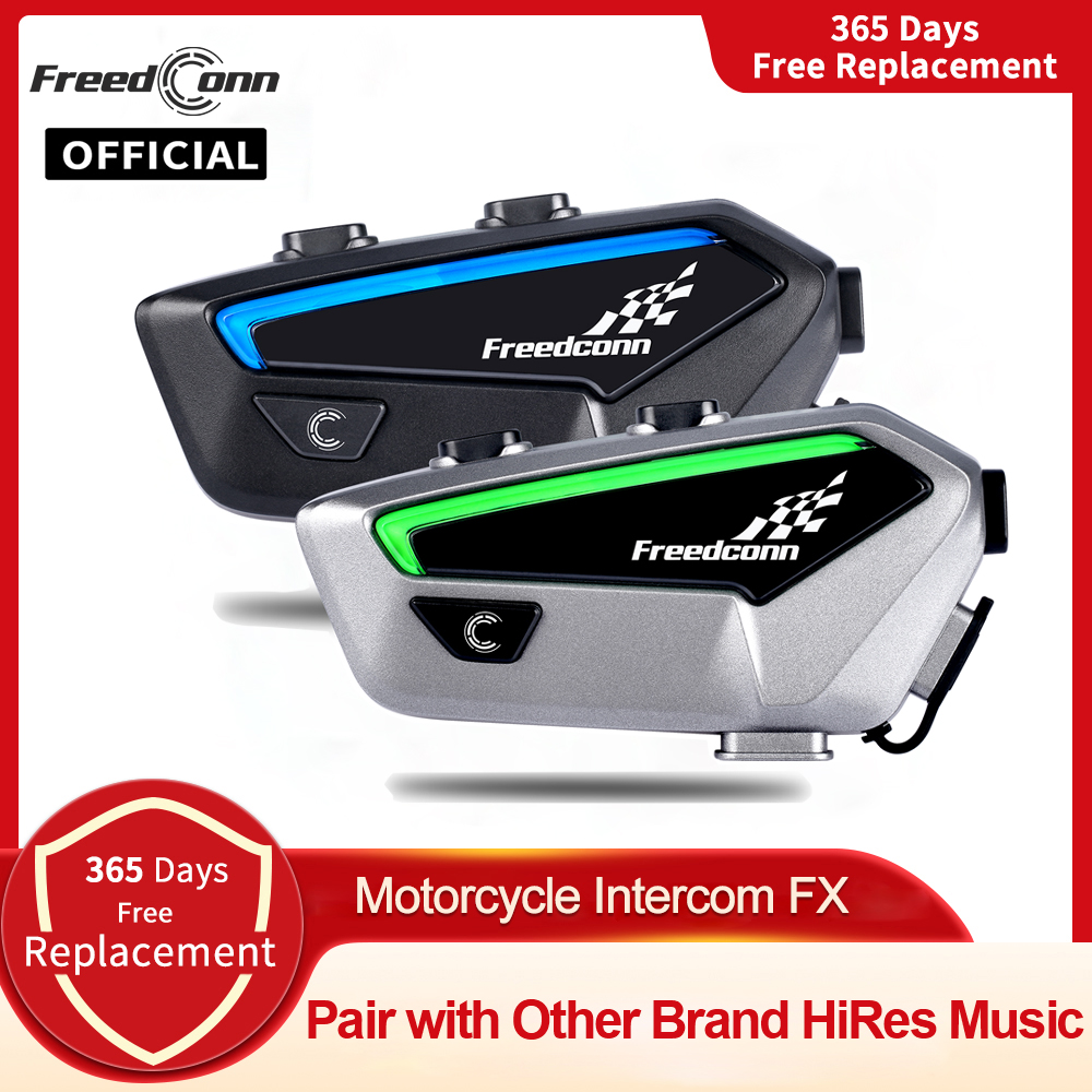 Motorcycle Intercom With Fm Radio - Interphone moto Bluetooth casque casque casque