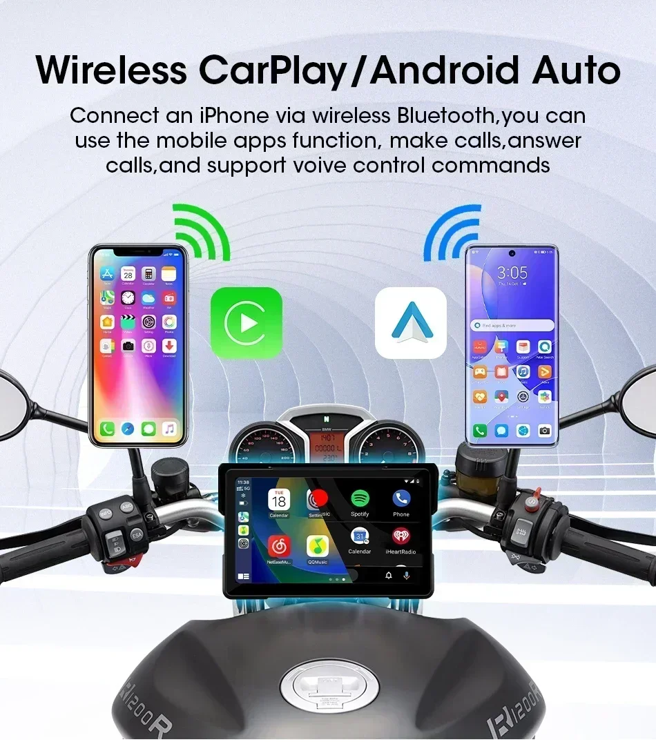 GPS de navigation portable pou - Motorcycle Gps Navigator Waterproof avis et prix
