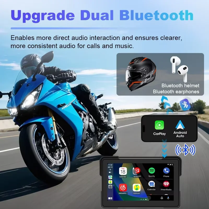 GPS de navigation portable pou - Motorcycle Gps Navigator Waterproof avis et prix