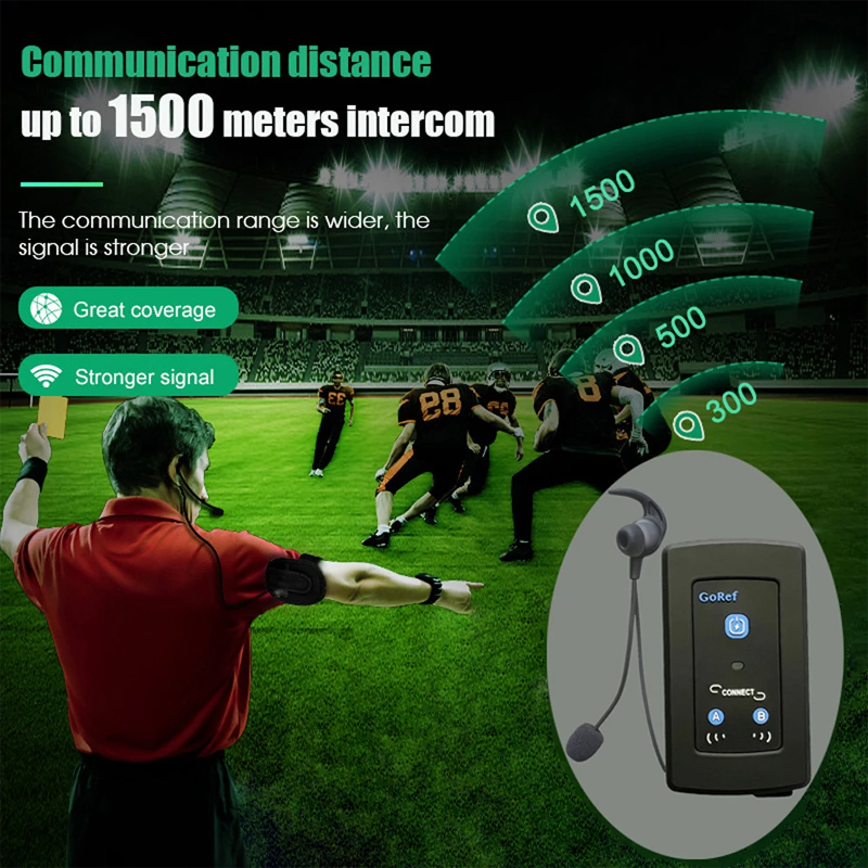 GoRef Football arbitre Interph - Bluetooth Headset Helmet 1000M avis et prix