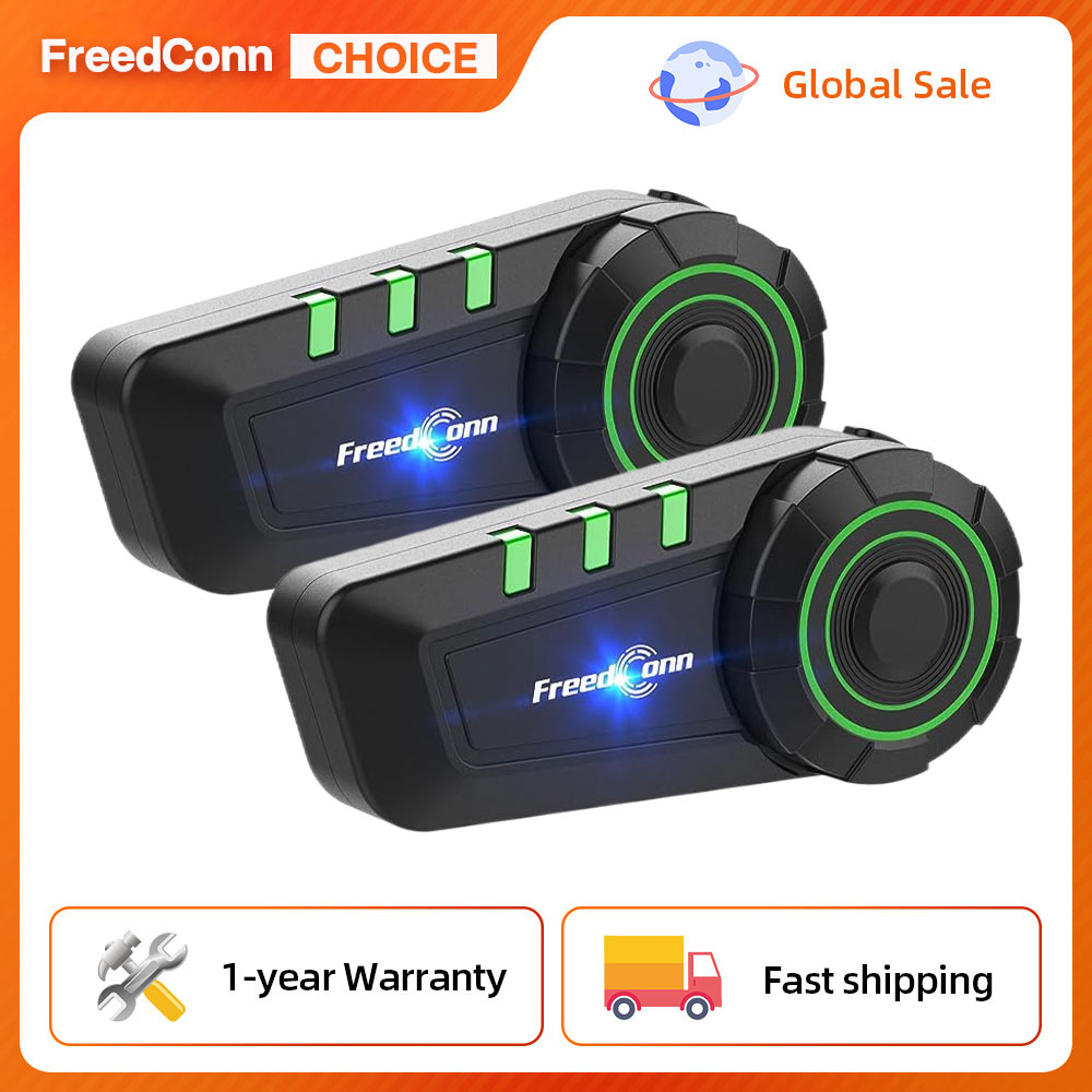FreedConn-Casque de moto sans  - Helmet Headset Noise Cancellation avis et prix