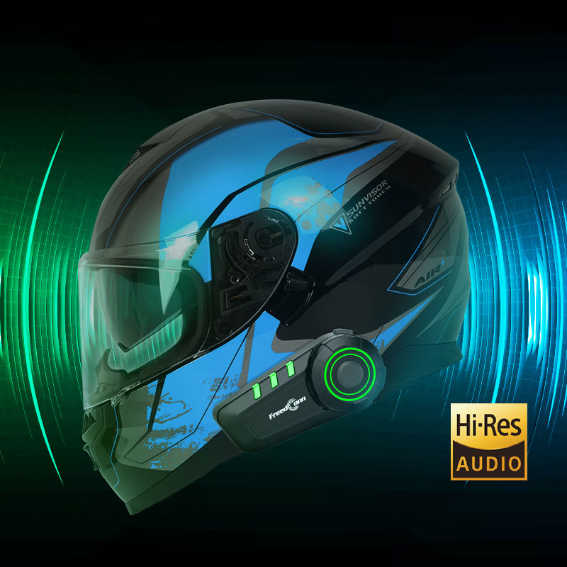 FreedConn-Casque de moto sans  - Helmet Headset Noise Cancellation avis et prix