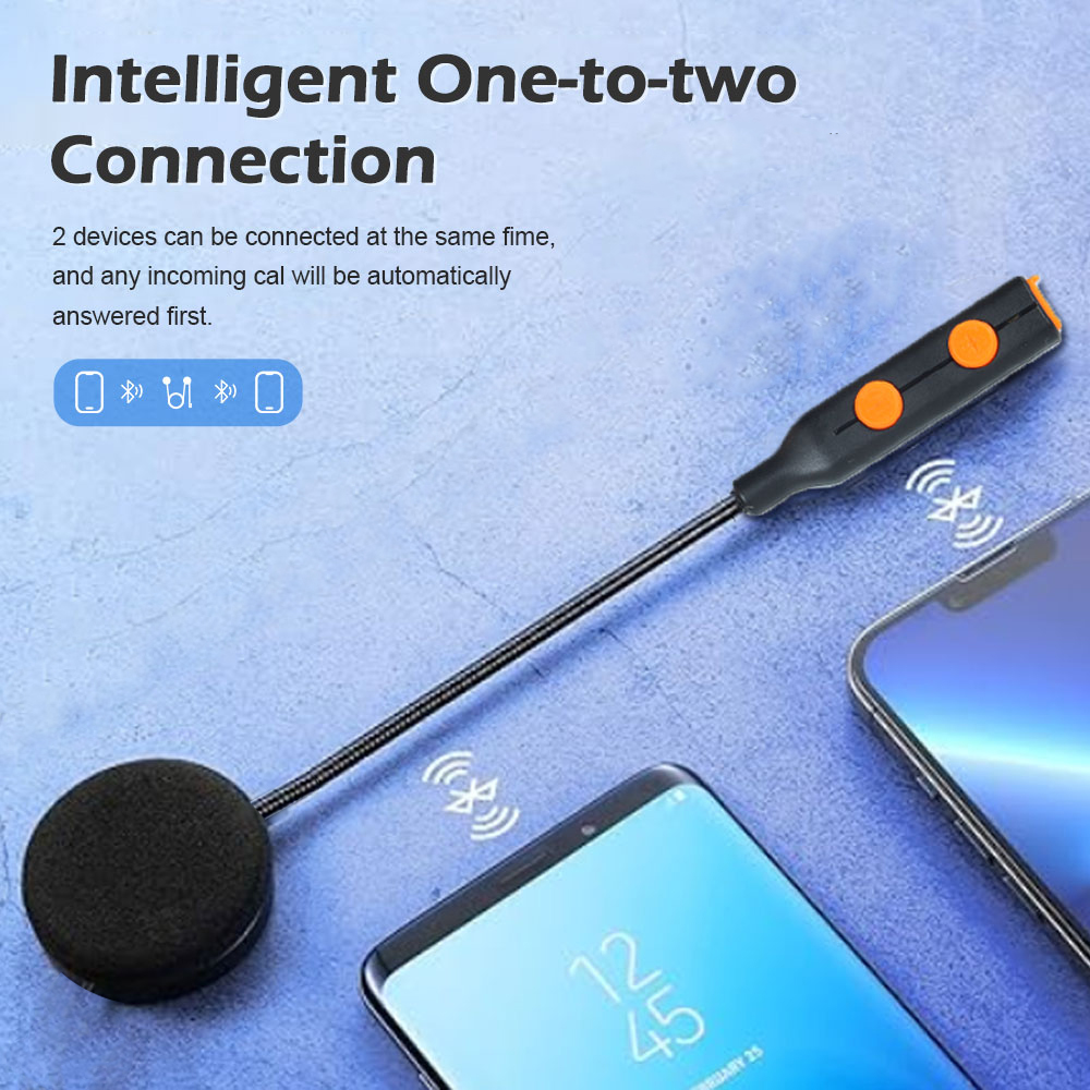 Casque de moto Kihous à une se - Helmet Bluetooth Headset Waterproof avis et prix