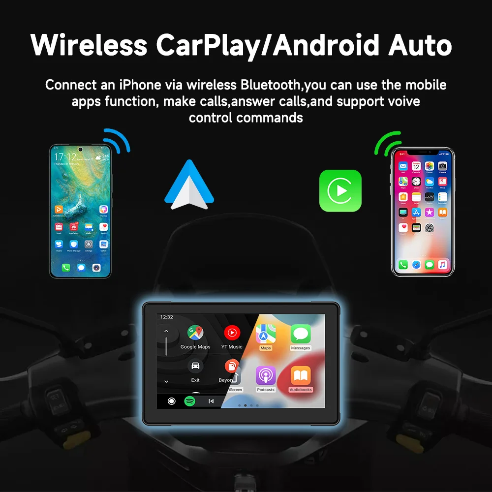 Lecteur multimédia pour moto d - Motorcycle Gps Navigator Waterproof avis et prix