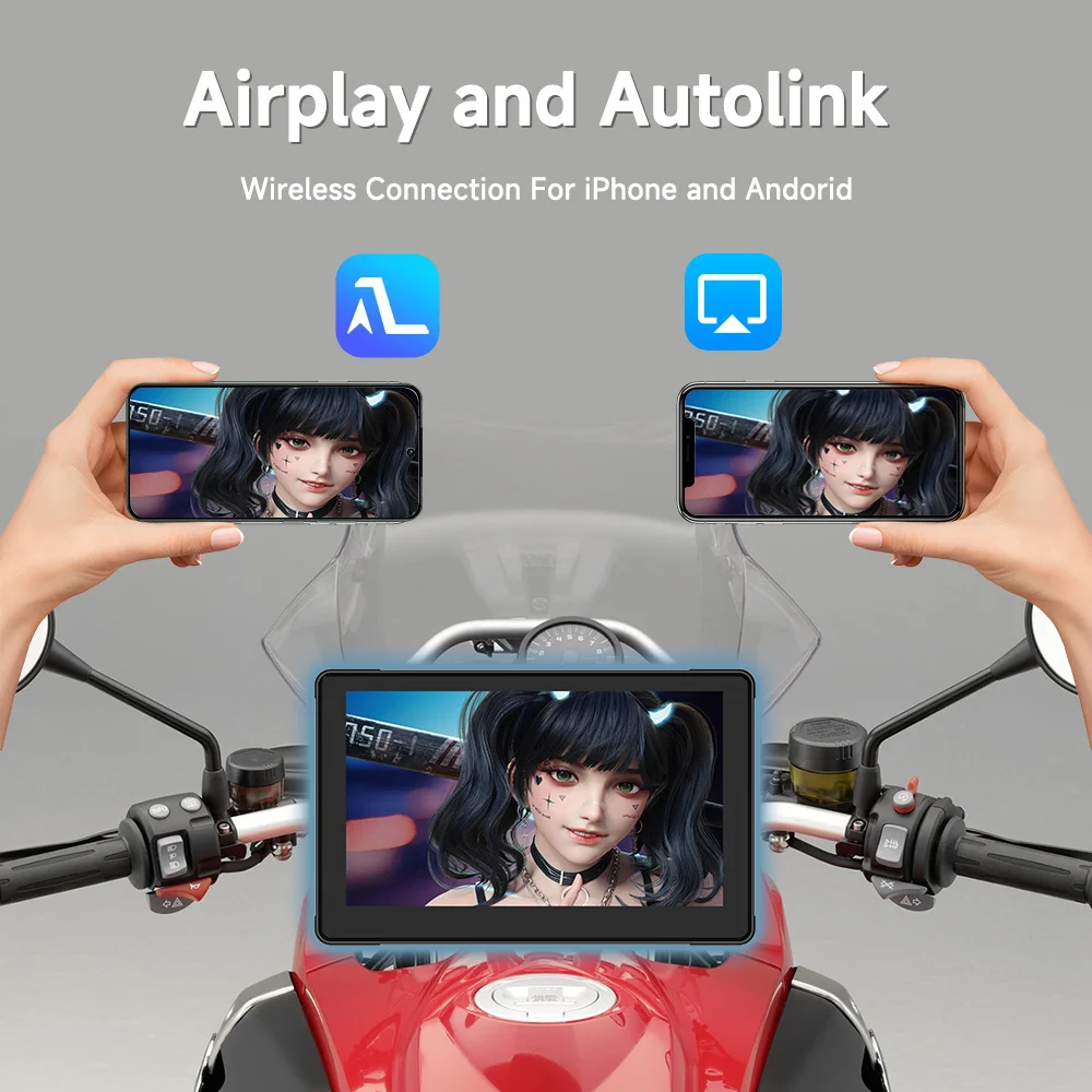 Lecteur multimédia pour moto d - Motorcycle Gps Navigator Waterproof avis et prix