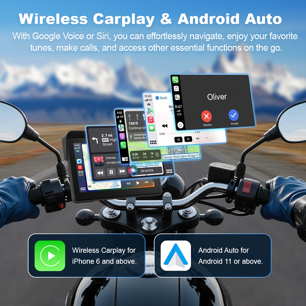 Lecteur multimédia pour moto B - Motorcycle Gps Navigator Waterproof avis et prix
