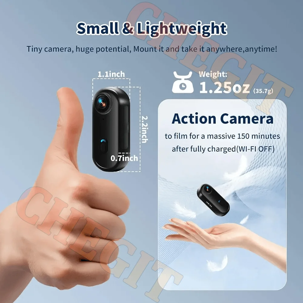 Caméra d'action portable 4K ét - Helmet Camera 4K Wifi avis et prix