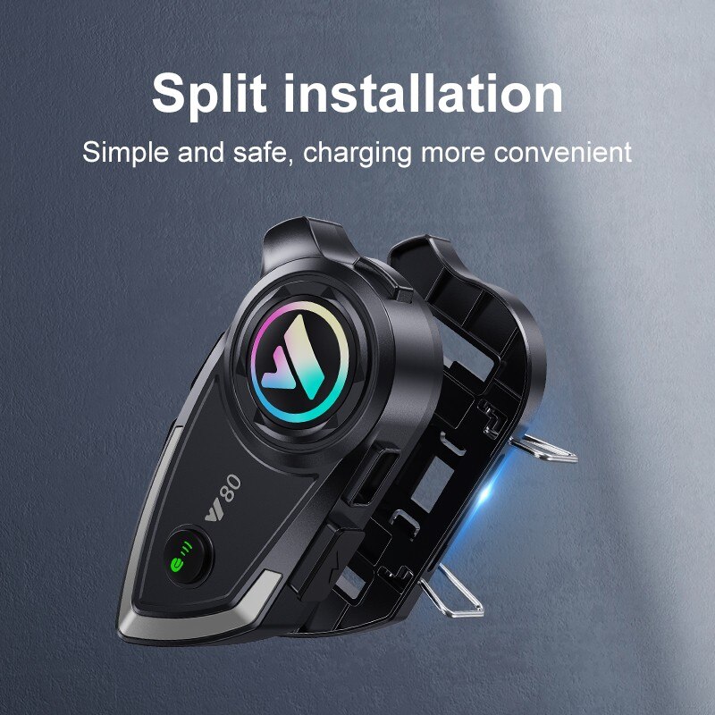 Y80 casque de moto Interphone  - Bluetooth Headset Helmet 1000M avis et prix