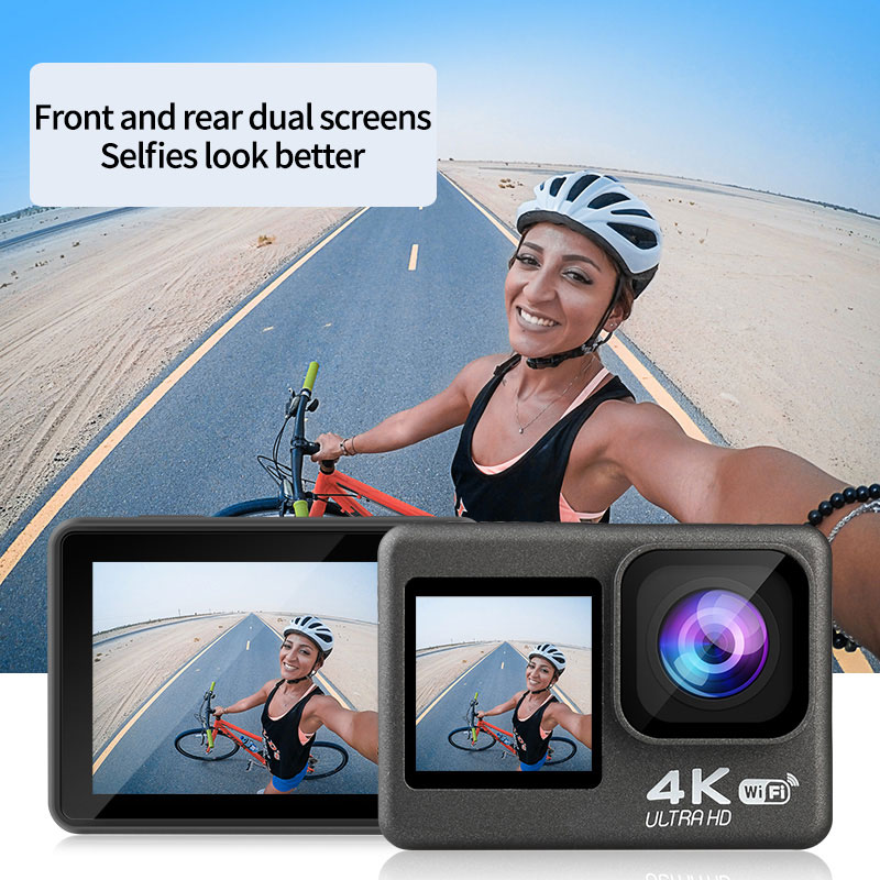 Caméra d'action Ultra HD 4K, W - Helmet Camera 4K Wifi avis et prix