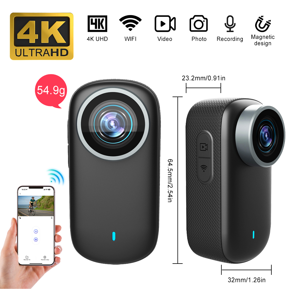 Caméra de vélo d'action WiFi 4 - Helmet Communication System Camera avis et prix