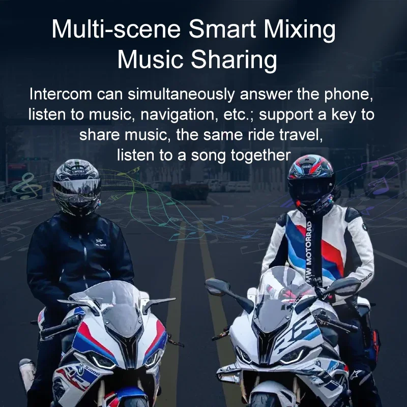 Casque Intercom Moto Y20 Pro 1 - Motorcycle Intercom With Fm Radio avis et prix