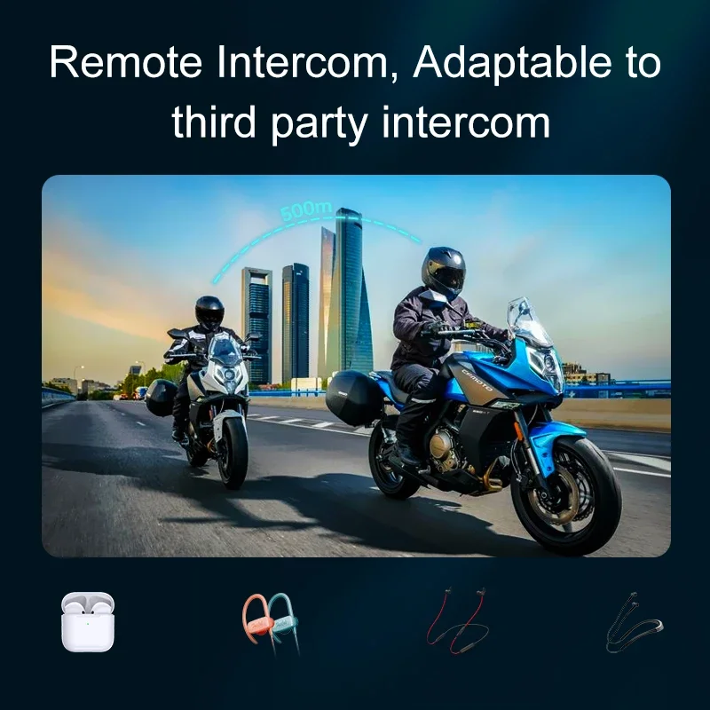 Casque Intercom Moto Y20 Pro 1 - Motorcycle Intercom With Fm Radio avis et prix
