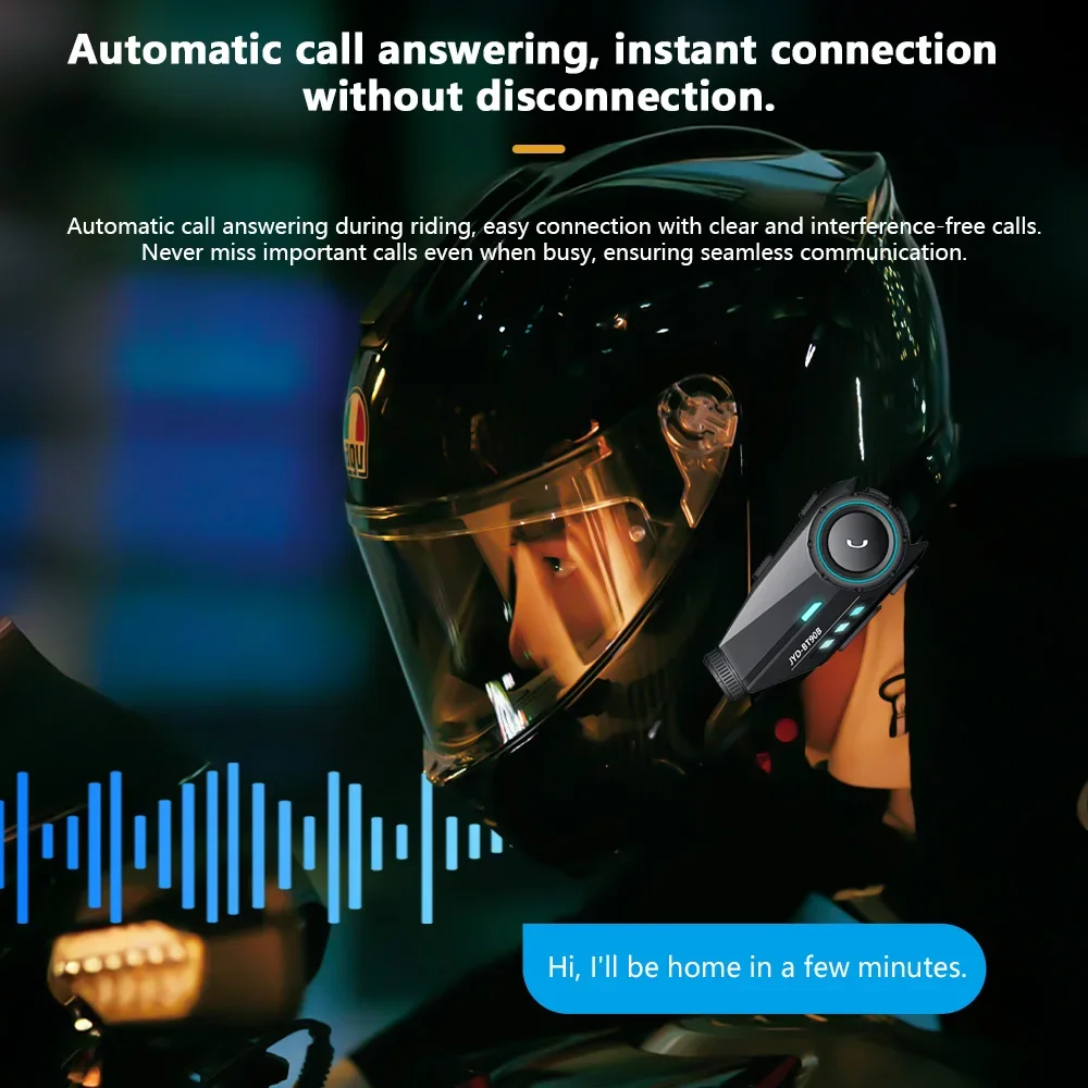 Casque de moto avec interphone - Helmet Communication System Camera avis et prix