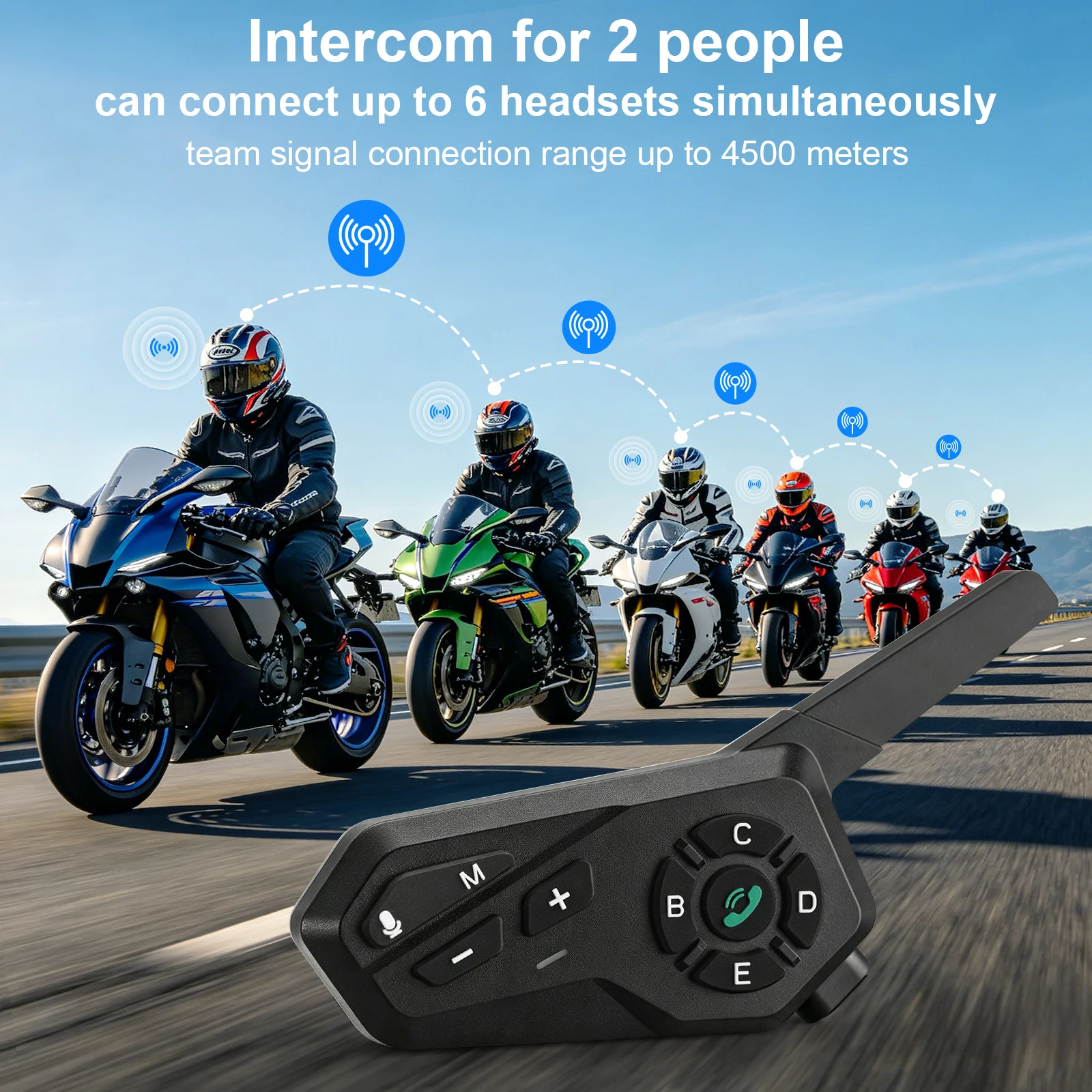 Casque de moto X6 avec kit mai - Motorcycle Helmet Intercom 6 Rider avis et prix