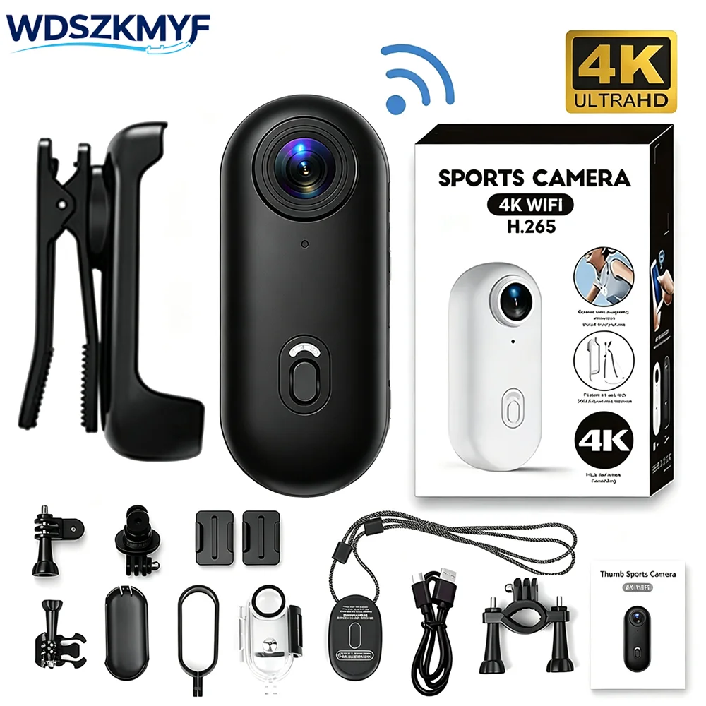 Caméra d'action magnétique WiF - Helmet Camera 4K Wifi avis et prix