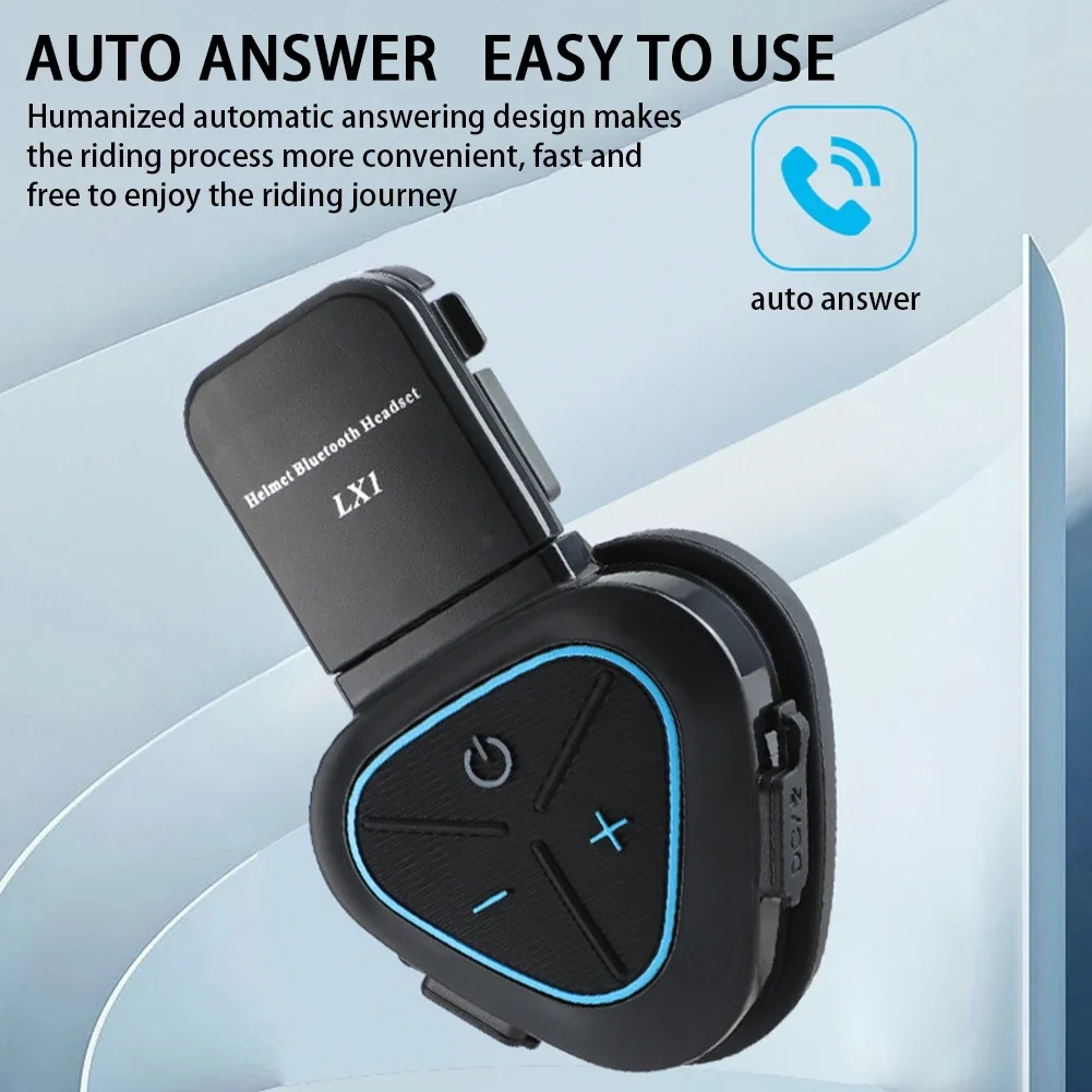 Casque de moto LX1 d'été avec  - Motorcycle Intercom With Fm Radio avis et prix