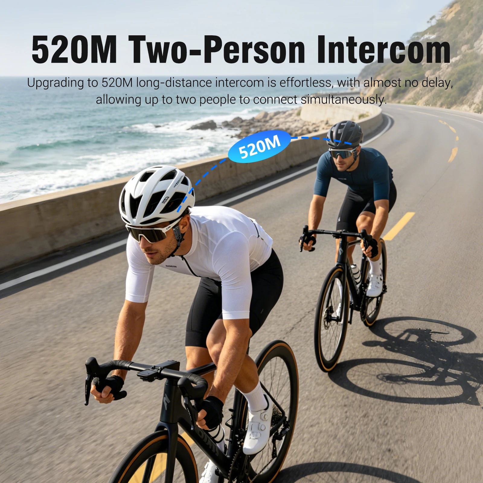 Casque d'intercom sans fil Blu - Bluetooth Headset Helmet 1000M avis et prix
