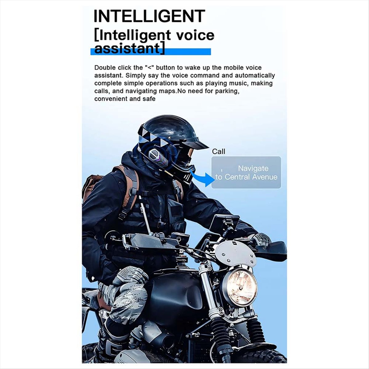Casque de moto A64K LX5 avec i - Motorcycle Intercom Mesh 2000M avis et prix