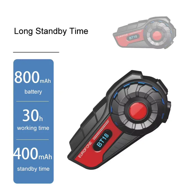 Intercom pour casque de moto B - Helmet Bluetooth Headset Waterproof avis et prix