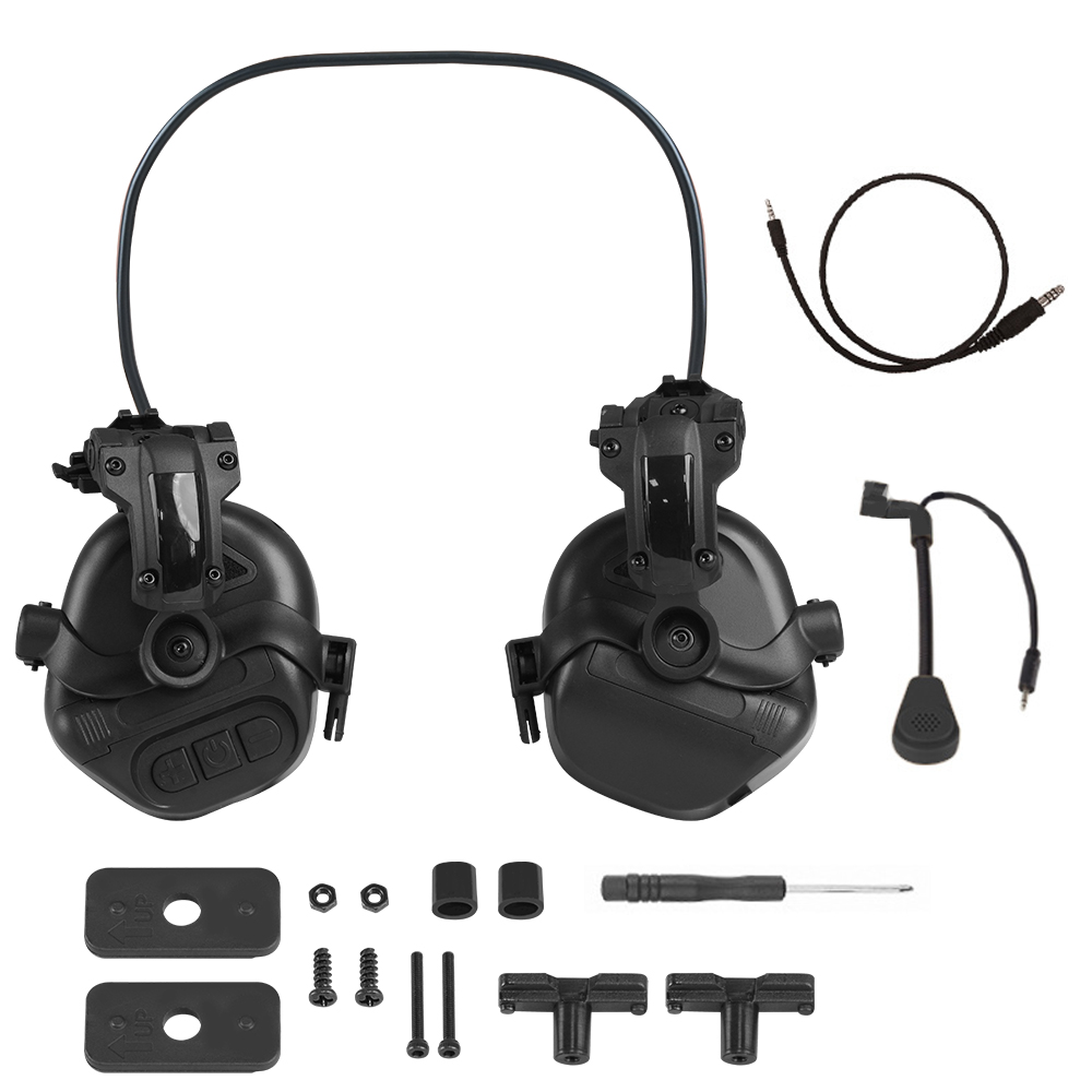 BOOIU casque de tir tactique c - Helmet Headset Noise Cancellation avis et prix