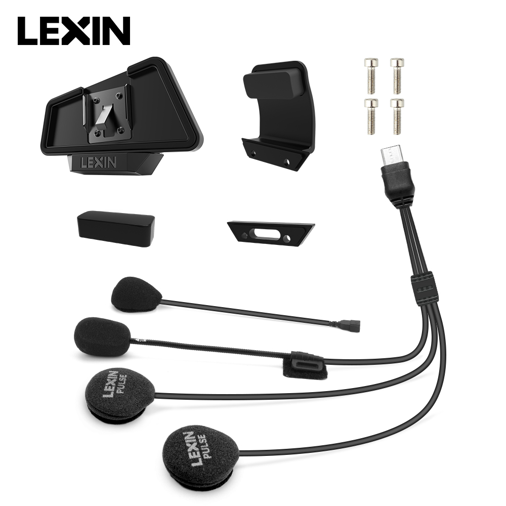 LEXIN-MeshCom Intercom Mesh av - Helmet Headset Noise Cancellation avis et prix