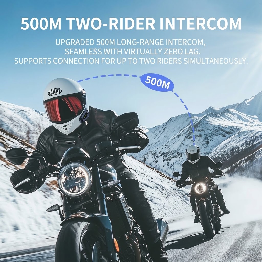 Casque de moto avec casque Blu - Motorcycle Intercom With Fm Radio avis et prix