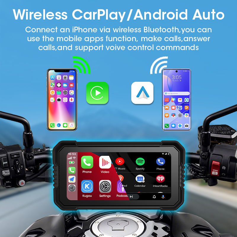 Jansite, écran de 6,25 pouces  - Motorcycle Gps Navigator Waterproof avis et prix