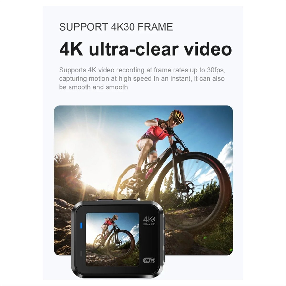 goodidea Caméra 4K HD 60FPS Wi - Helmet Camera 4K Wifi avis et prix
