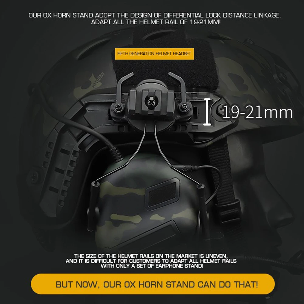 Casque tactique casque antibru - Helmet Headset Noise Cancellation avis et prix