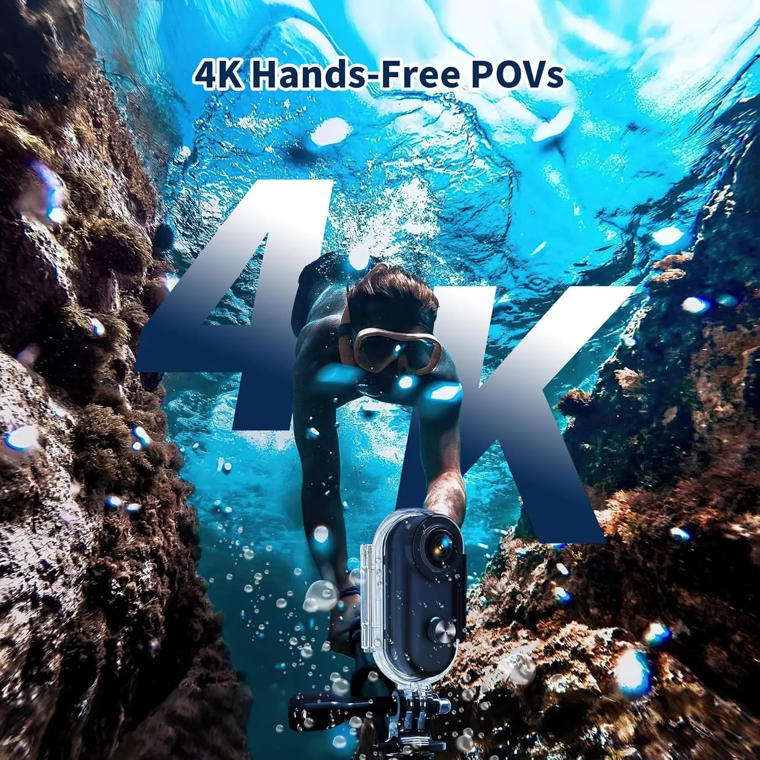 H88 4K FHD 1080P caméra de Spo - Helmet Communication System Camera avis et prix
