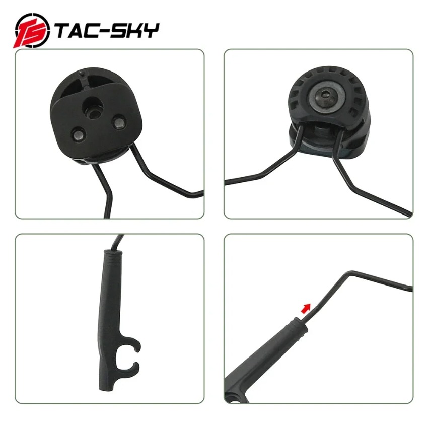 Support de casque tactique TS  - Helmet Headset Noise Cancellation avis et prix