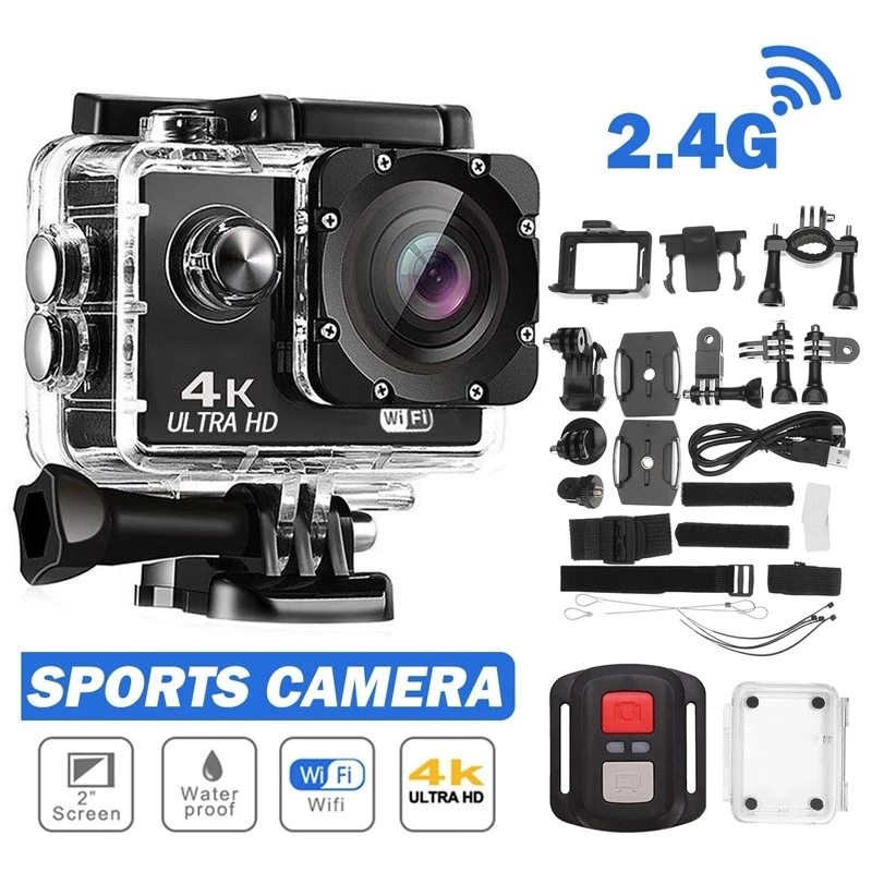 Caméra d'action Ultra HD 4K/30 - Helmet Communication System Camera avis et prix