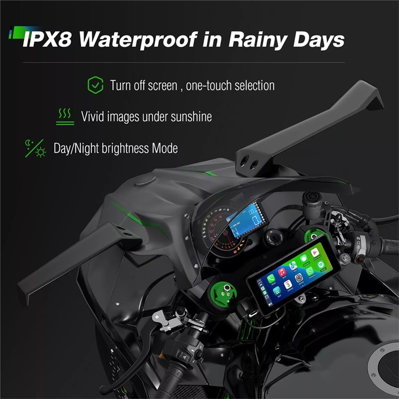 Écran portable Bluetooth pour  - Motorcycle Gps Navigator Waterproof avis et prix