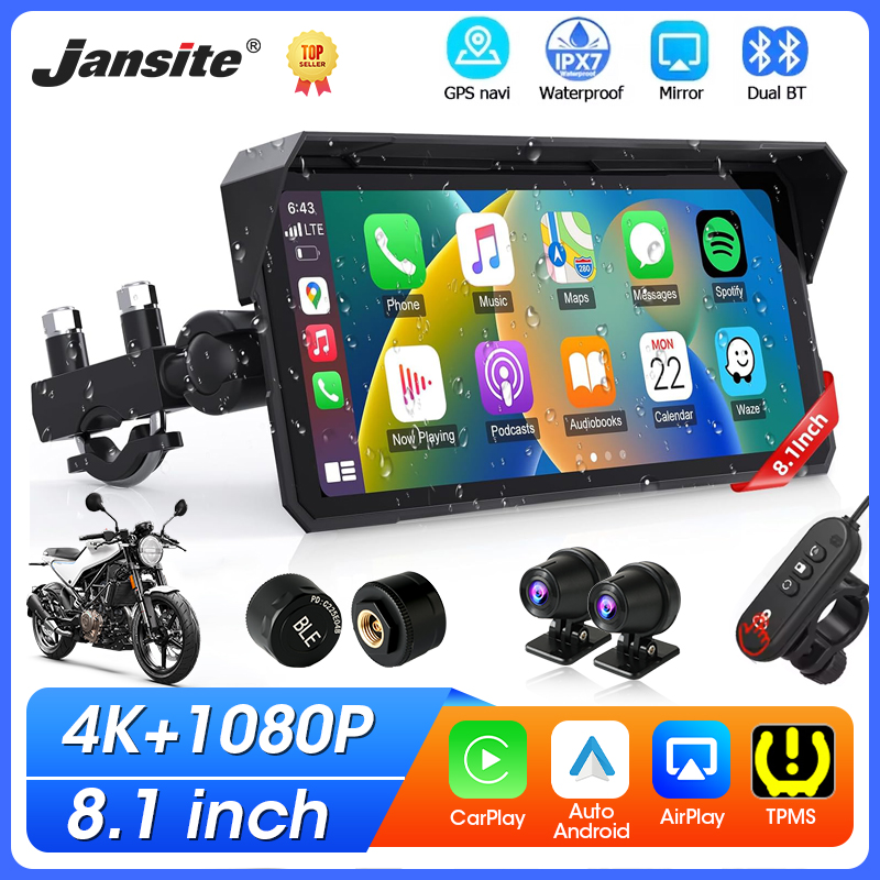 Écran CarPlay pour moto Jansit - Motorcycle Gps Navigator Waterproof avis et prix
