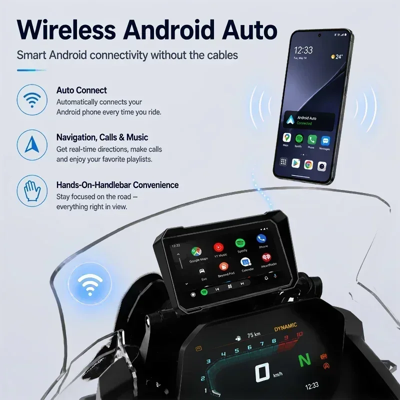 Jansite – moniteur de Moto Por - Motorcycle Gps Navigator Waterproof avis et prix