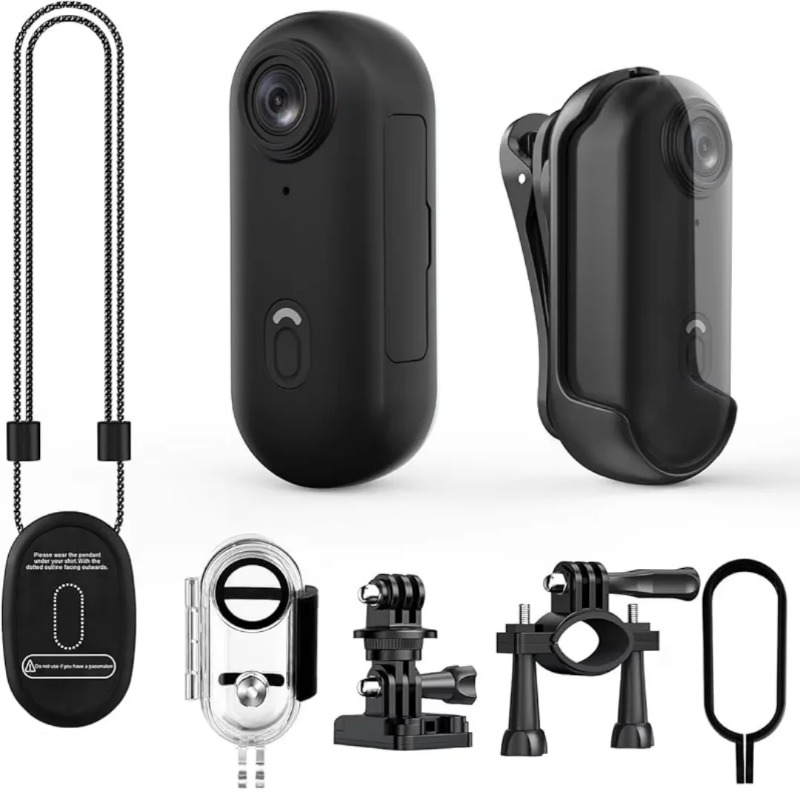 Mini caméra d'action magnétiqu - Helmet Camera 4K Wifi avis et prix