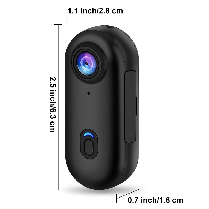 Mini caméra d'action magnétiqu - Helmet Camera 4K Wifi avis et prix
