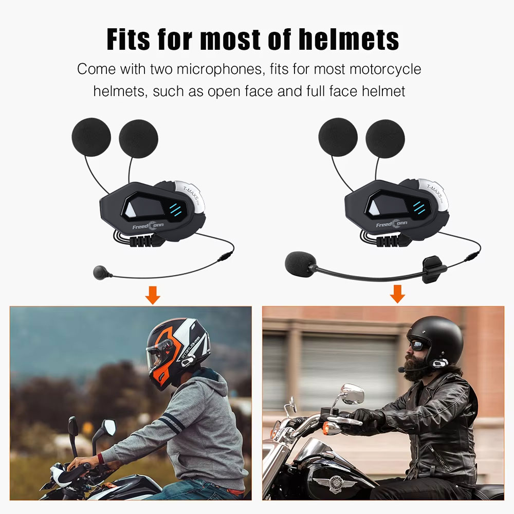 Intercom Bluetooth pour casque - Motorcycle Intercom With Fm Radio avis et prix