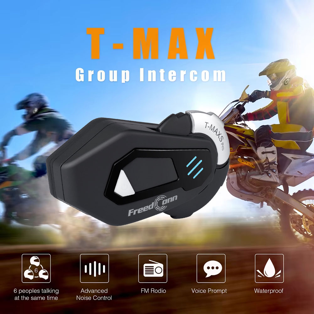 Intercom Bluetooth pour casque - Motorcycle Intercom With Fm Radio avis et prix